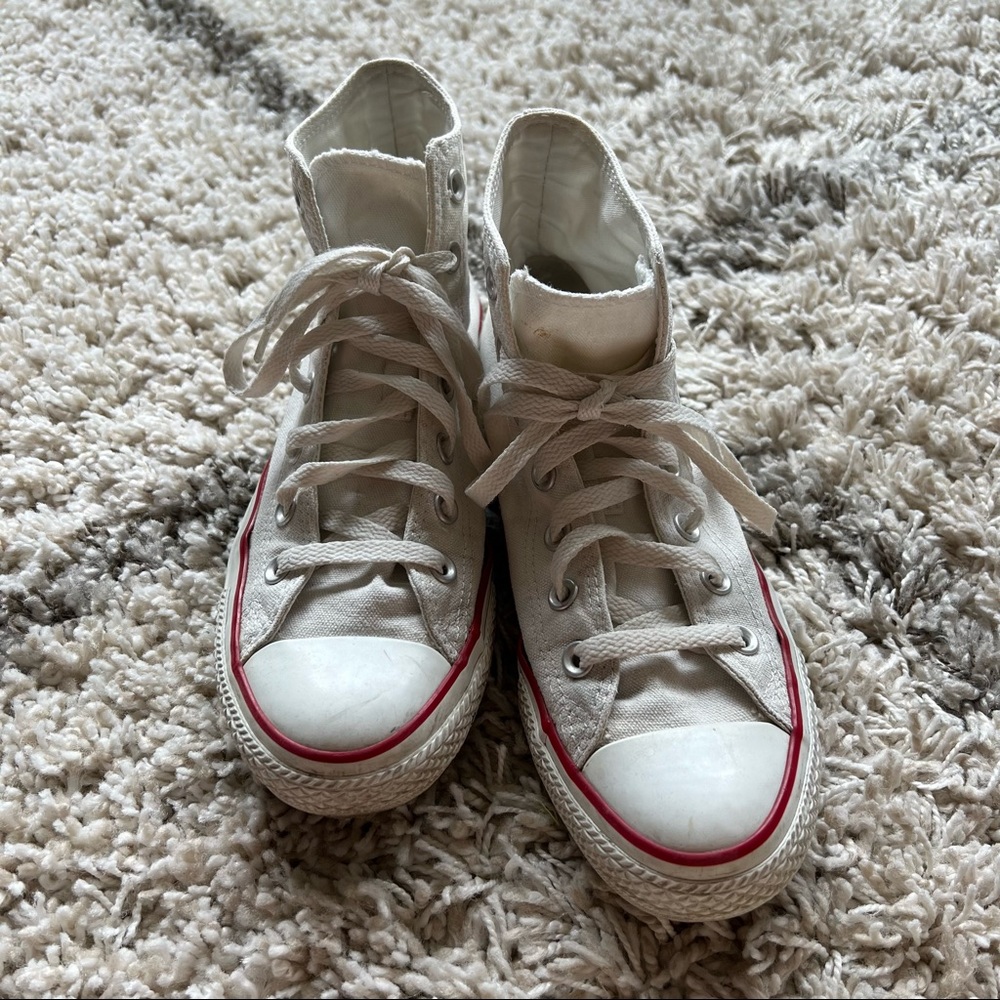 Converse high top sneakers